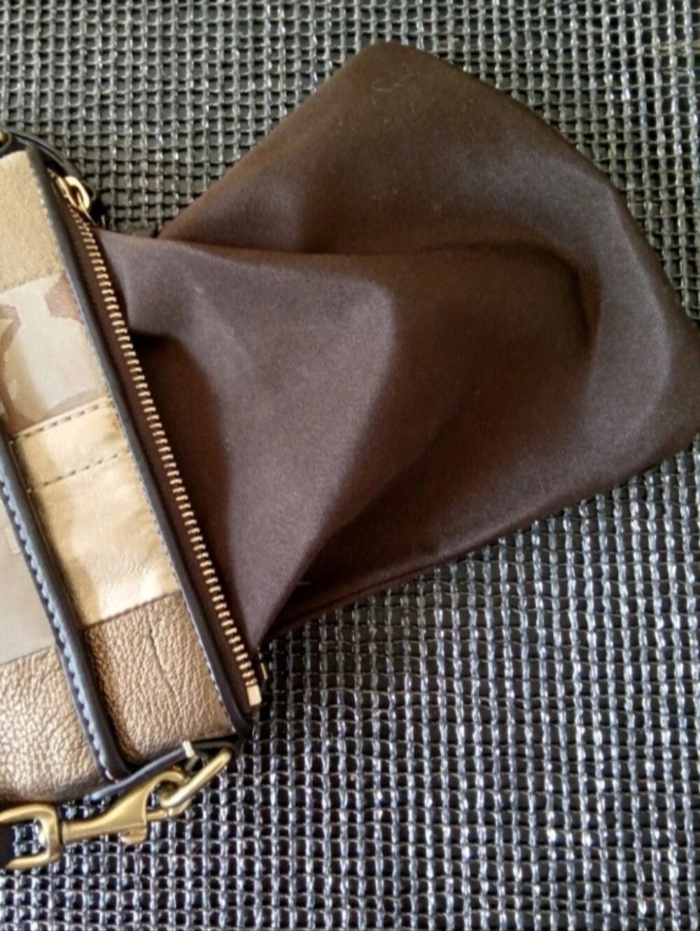Coach Patchwork Crossbody Messenger Bag - Picture 6 of 10